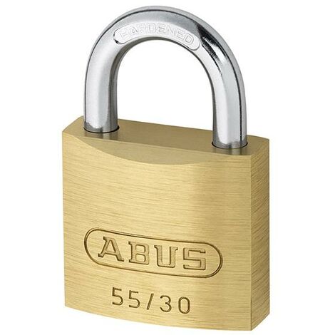 55/30Mm Brass Padlock Carded