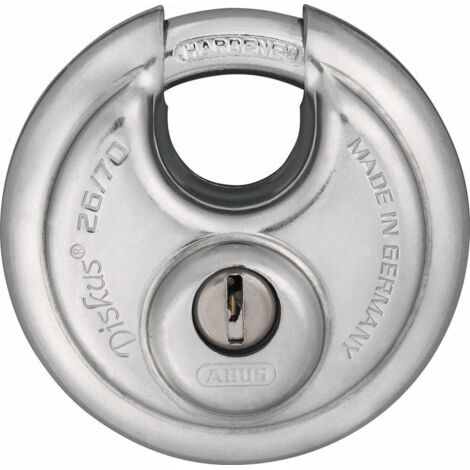 ABUS Mechanical 26/70mm Diskus® Padlock Carded ABU2670C