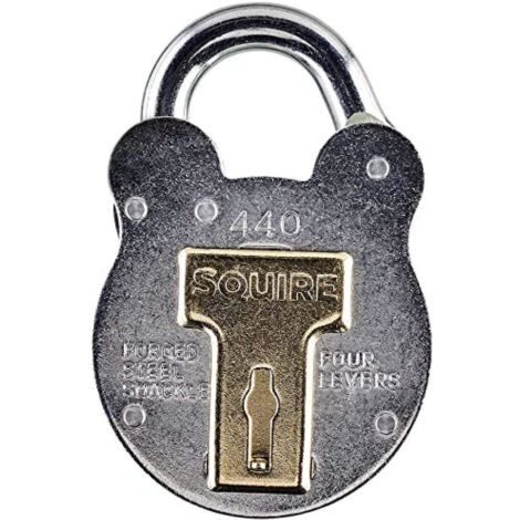 Squire 440 Old English Padlock with Steel Case 51mm HSQ440