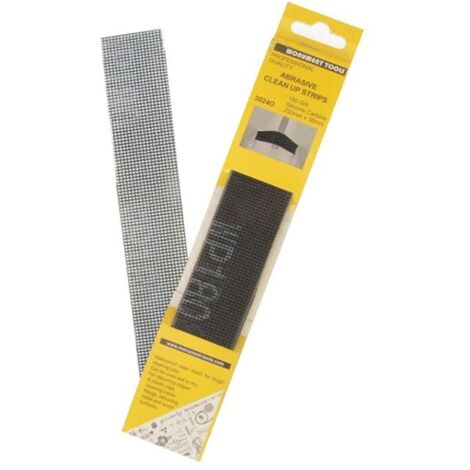 Monument 3024O 3024O Abrasive Clean Up Strips (Pack of 10) MON3024