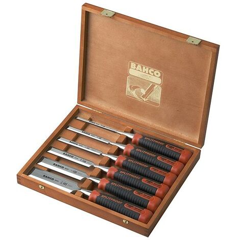 Bahco 434 Bevel Edge Chisel Set, 6 Piece