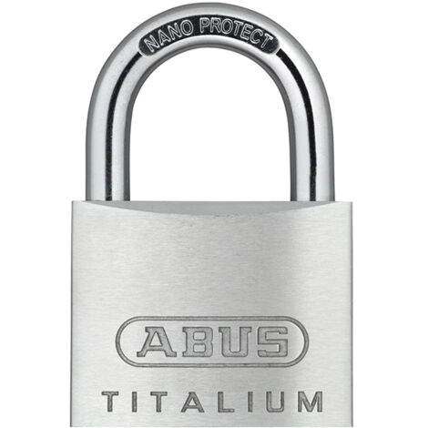 ABUS Mechanical 64TI/45mm TITALIUM™ Padlock Carded ABU64TI45C