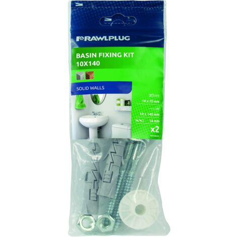Rawlplug R-S1-KPU141 67 480 Basin Fixers Kit RAW67480 (1/5)