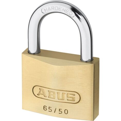 ABUS 03906 65/50mm Brass Padlock Keyed Alike 505 ABUKA03906