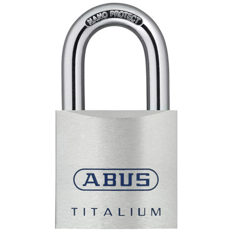 ABUS 56236 80TI/50mm TITALIUM Padlock Keyed Alike KA8012 ABUKA56236 (1/5)