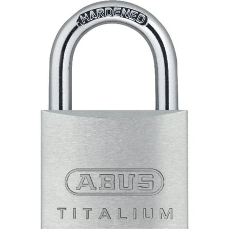 ABUS 64TI/25mm TITALIUM™ High-Security Padlock with Carded Packaging