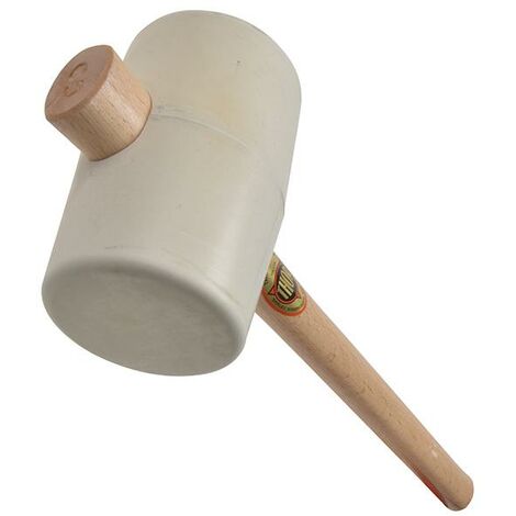 Thor 61-957W 957W White Rubber Mallet 90mm 1450g THO957W