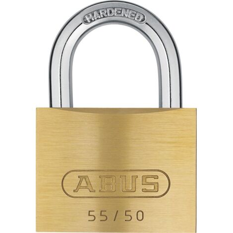 Heavy Duty Solid Brass Chain - 55mm Length, 24mm Loop, Series 55 by ABUS