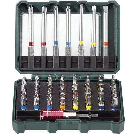 Metabo 56 Piece Screwdriver Bit Set (1/3)
