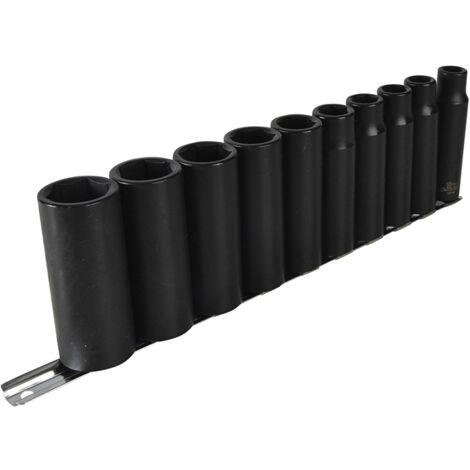 9126 Deep Impact Socket Set Of 10 Metric 1/2In Drive