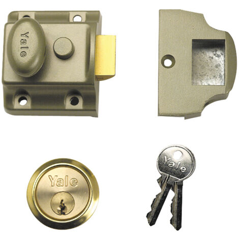 723 Deadlatch 40Mm Backset Enb Finish Box