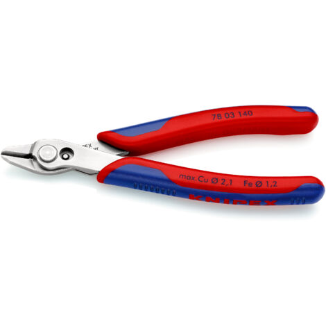 KNIPEX 78 03 140 SB Electronic Super Knips® XL with multi-component handles 140 mm