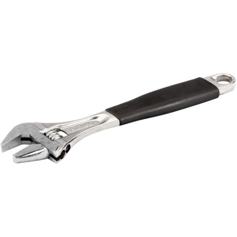 Bahco Chrome ERGO Adjustable Wrench 200mm 8in Jaw Capacity 27mm BAH9071C