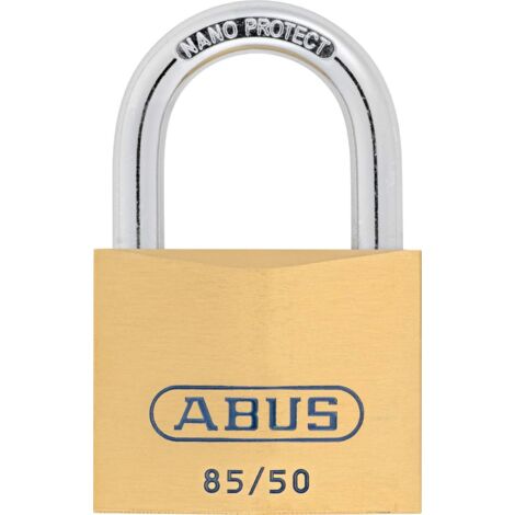 ABUS 02488 85/50mm Brass Padlock Keyed Alike 270 ABUKA02488