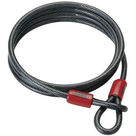 ABUS 8mm x 200cm Cobra Loop Cable with Mechanical Locking for Enhanced Security