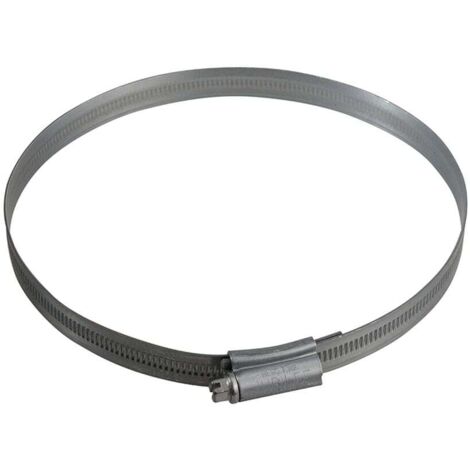 (Size 6X) Zinc Protected Hose Clip 120 - 150Mm (4.3/4 - 5.7/8In)