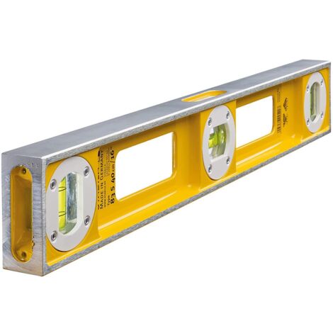Stabila 02542 83S Level Double Plumb 3 Vial 2542 40cm STB83S16