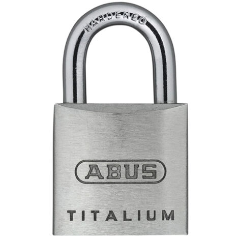 ABUS Mechanical 64TI/20mm TITALIUM™ Padlock Keyed Alike KA6205 ABUKA56180
