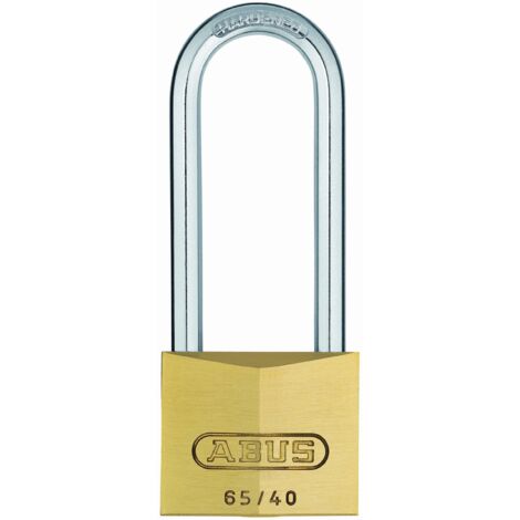 Abus Brass Padlock with 65/40mm Shackle, 63mm Long, Keyed Alike, Medium Security, Model ABUKA12016