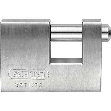 ABUS Mechanical 82TI/70mm TITALIUM™ Shutter Padlock Keyed Alike KA8518 ABUKA8518