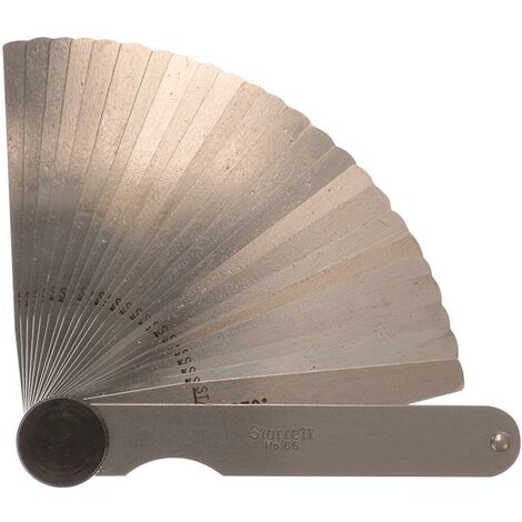 66T Feeler Gauge 26 Piece Set 0.0015-0.025In (1/3)