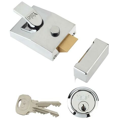 Yale 89 Deadlock Nightlatch 60mm Chrome