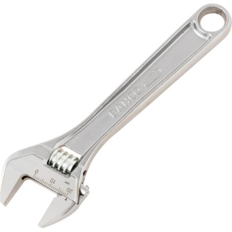 Bahco Chrome Adjustable Wrench 150mm 6in Jaw Capacity 20mm BAH8070C