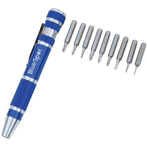 BlueSpot Tools 12610 9-in-1 Screwdriver Bit Set B/S12610 (1/3)