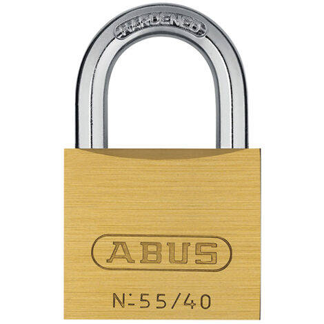 55/40Mm Brass Padlock Carded