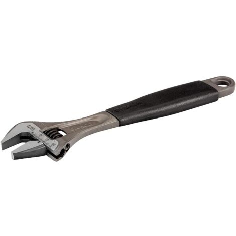 9073 Black Ergo Adjustable Wrench 300Mm (12In)