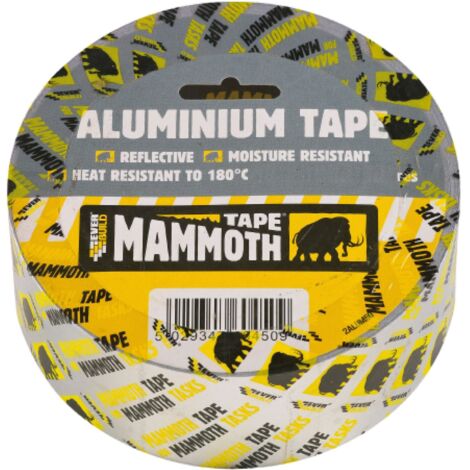 Everbuild 2ALUM75 Aluminium Tape 75mm x 45m EVB2ALUM75