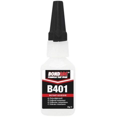 Bondloc B401-20 B401 Medium Viscosity Cyanoacrylate 20g BONB40120 (1/2)