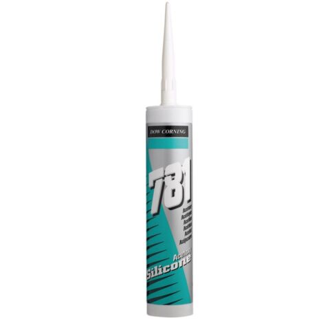 Dowsil 781 Silicone Sealant White 310ml DOW3295231