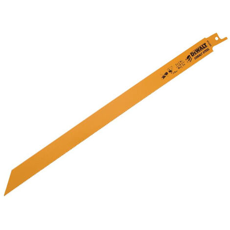 DEWALT DT2355-QZ Bi-Metal Sabre Blade 305 mm Pack of 5 for Metal, Rubber & Fibreglass