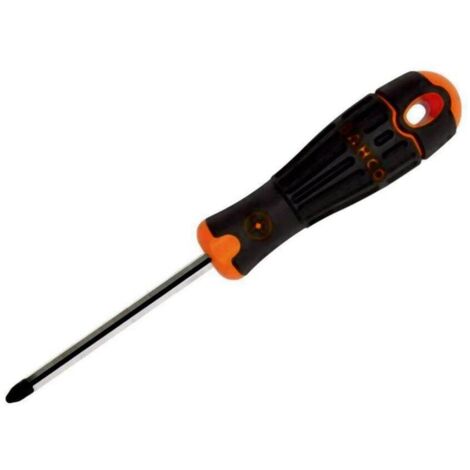Bahco BAHCOFIT Pozidriv Screwdriver PZ1 Tip, 100mm Length, Model BAH193001100