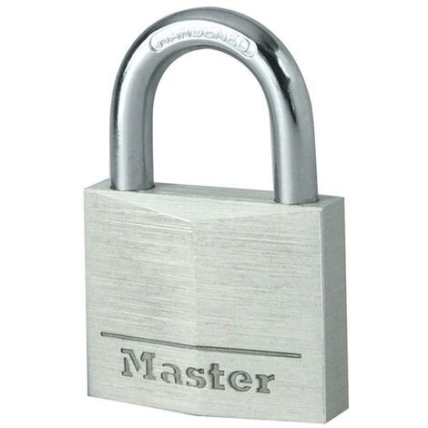 Master Lock 9140EURD Aluminium 40mm Padlock 4-Pin MLK9140