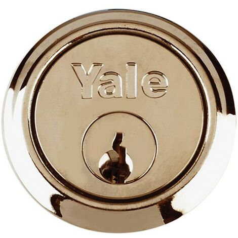 Yale Locks B1109 Replacement Rim Cylinder & 2 Keys Chrome Finish Box YALB1109CH