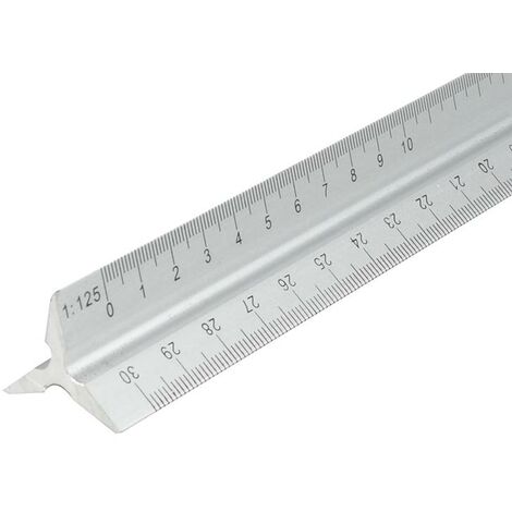 Aluminium Rule 300Mm Triangle