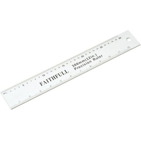 Aluminium Rule 300Mm / 12In (1/5)