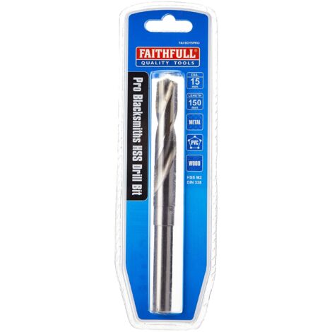 Faithfull Professional 15mm Blacksmiths M2 HSS Drill Bit (1/5)