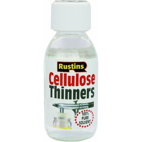 Rustins CELT125 Cellulose Thinners – 125ml, High-Quality Solvent for Paints and Coatings