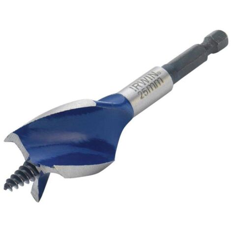 IRWIN Blue Groove 6X Stubby Wood Bit 25 X 100Mm