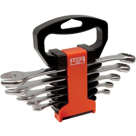 Chrome Polished Combination Spanner Set, 5 Piece