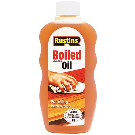 Rustins BOIL300 Boiled Linseed Oil 300ml RUSLOB300