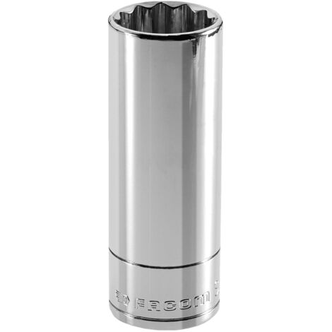 Facom J.19LA Bi-Hexagon Deep Socket 3/8in Drive 19mm FCMJ19LA