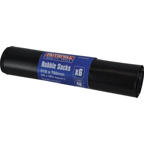 Black Rubble Sacks (6) (1/4)