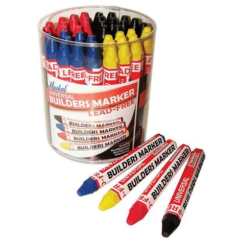 Markal MRK-96081 Builder's Marker (Tub 48) MKL96081