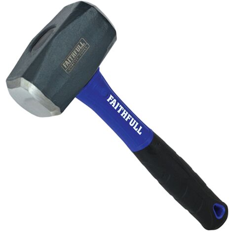 Faithfull FAIFG4 Club Hammer Mallet Fibreglass Handled 1.81kg 4lb
