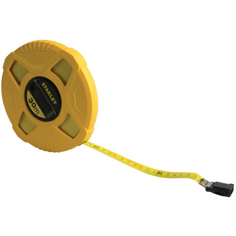 STANLEY® Closed Case Fibreglass Long Tape 30m (Width 13mm) STA034297