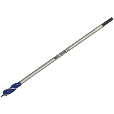 Irwin Blue Groove 6X Long Wood Drill Bit – 18 x 400mm, Model IRW1922000